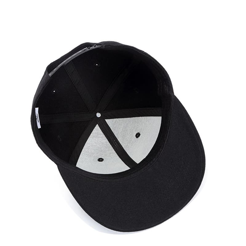 Red X Snapback Cap – Flat Brim Cotton Adjustable Hat
