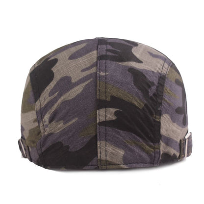 Redmond Camouflage Flat Cap - Casual Camouflage Flat Cap For Everyday Street Style