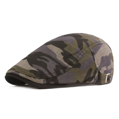 Redmond Camouflage Flat Cap - Casual Camouflage Flat Cap For Everyday Street Style