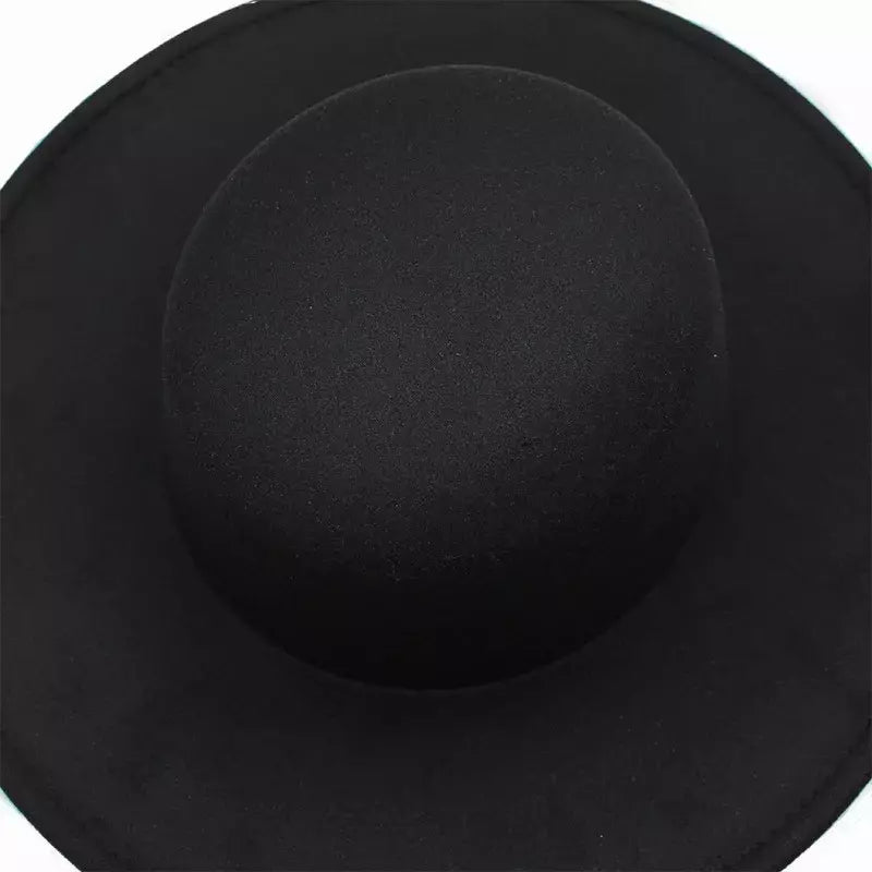 Reims Pearls Belt Boater Hat - Timeless Pearls Belt Boater Hat For Elegant Versatile Style