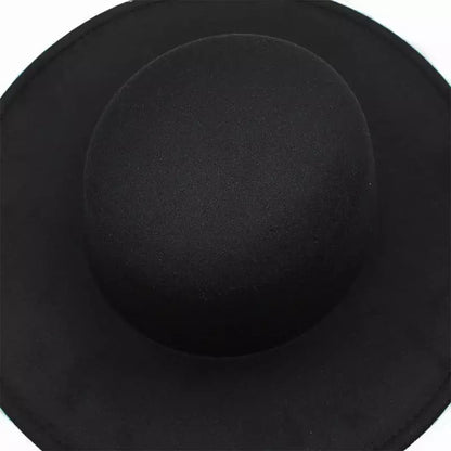 Reims Pearls Belt Boater Hat - Timeless Pearls Belt Boater Hat For Elegant Versatile Style