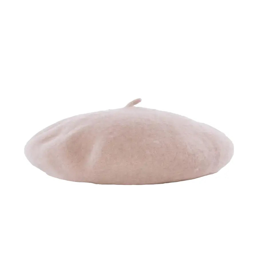 Renoir Knitted Wool Beret – Classic Soft French Style Hat