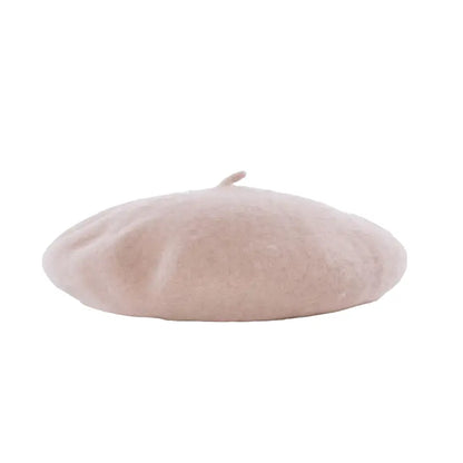 Renoir Knitted Wool Beret – Classic Soft French Style Hat
