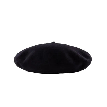 Renoir Knitted Wool Beret – Classic Soft French Style Hat