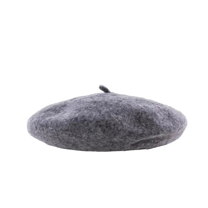 Renoir Knitted Wool Beret – Classic Soft French Style Hat