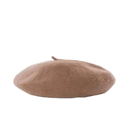 Renoir Knitted Wool Beret – Classic Soft French Style Hat
