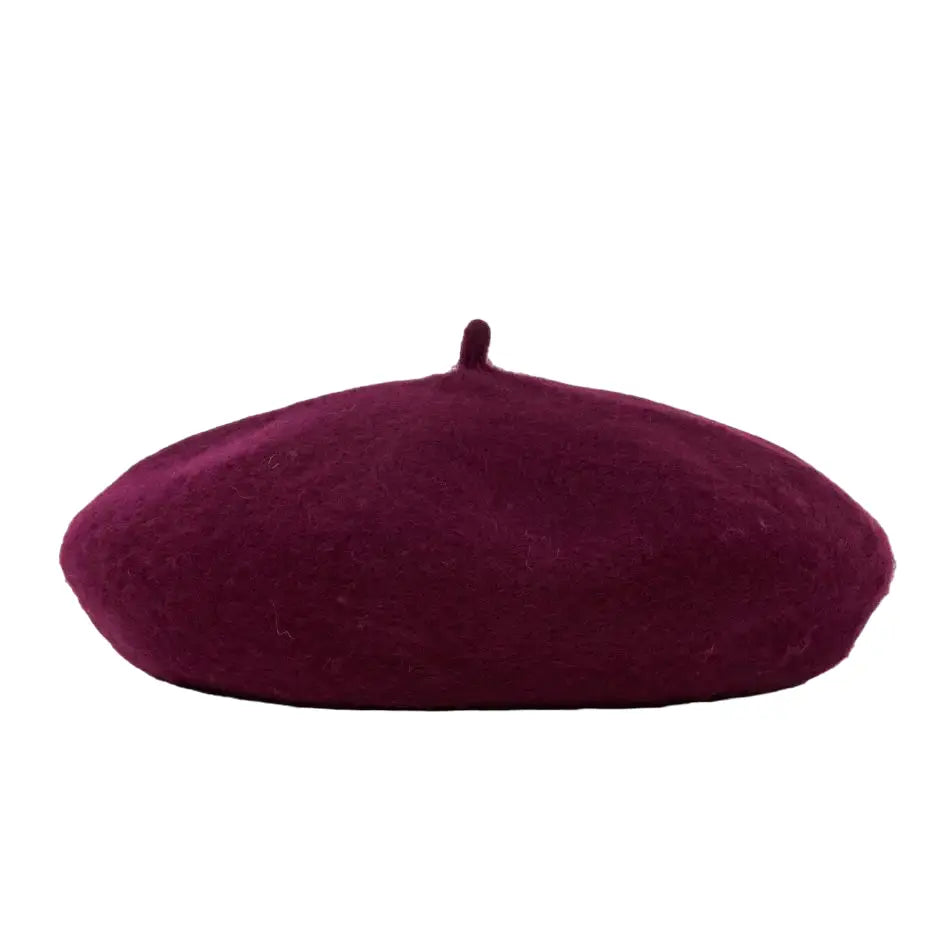 Renoir Knitted Wool Beret – Classic Soft French Style Hat