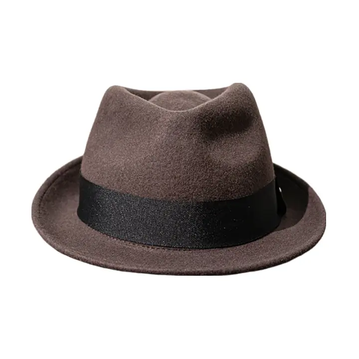 Ribot Wool Fedora Hat - Classic Fedora Silhouette With Warm Natural Wool Texture