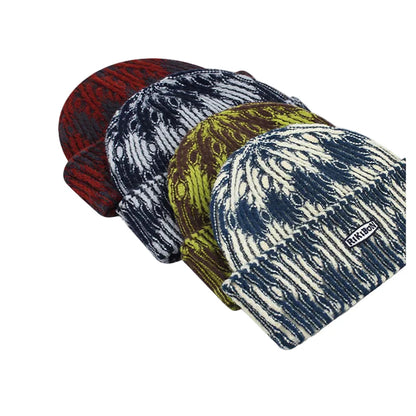 Rikibon Tie-Dye Wool Docker Beanie Bold Colorway - Urban Caps