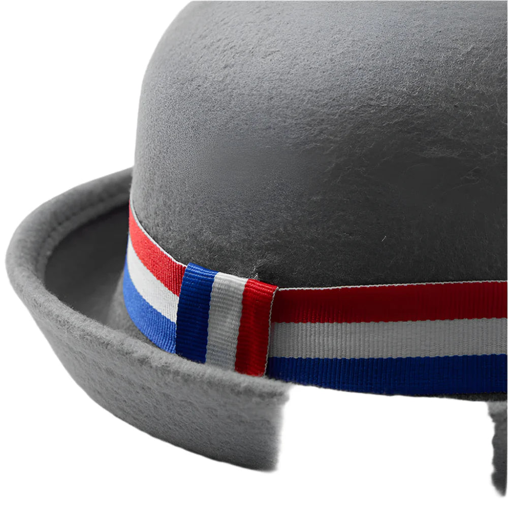 Roald Dahls Matilda The Musical Gray Bowler Hat Wool Blend Authentic