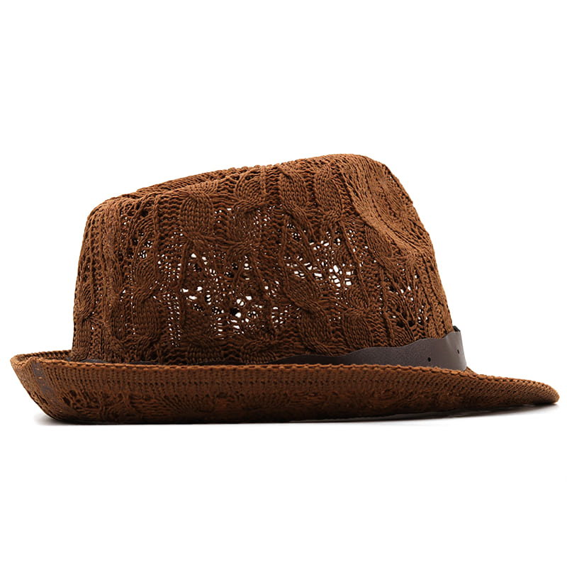 Rochette Summer Trilby Hat - Lightweight Cotton Trilby For Sunny Days Classic Silhouette