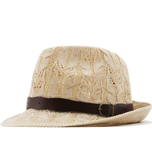 Rochette Summer Trilby Hat - Lightweight Cotton Trilby For Sunny Days Classic Silhouette
