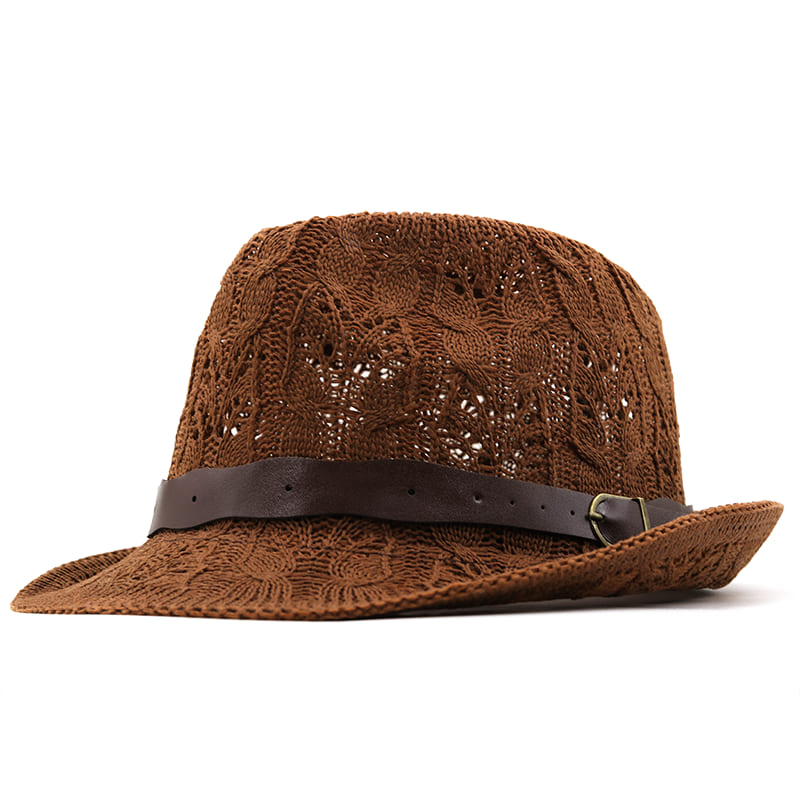 Rochette Summer Trilby Hat - Lightweight Cotton Trilby For Sunny Days Classic Silhouette