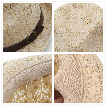 Rochette Summer Trilby Hat - Lightweight Cotton Trilby For Sunny Days Classic Silhouette