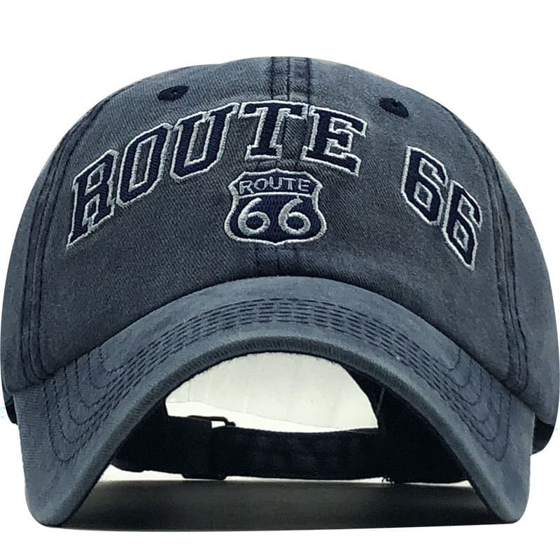 Route 66 Baseball Cap – Cotton Adjustable Classic Hat