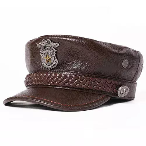 Royal Star Sailor Cap - Leather