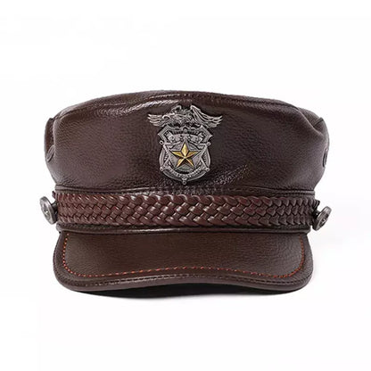 Royal Star Sailor Cap - Leather