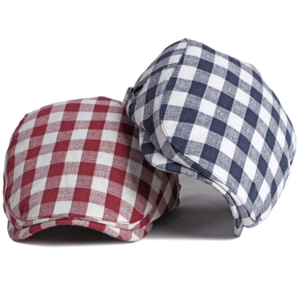 Aberdeen Plaid Artist Beret
