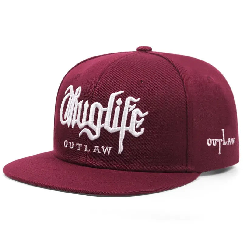 The Hackney | Street Life Embroidery Adjustable Snapback Cap | Urban Caps NZ