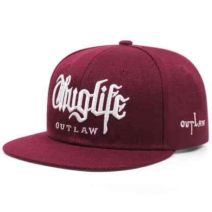 The Hackney | Street Life Embroidery Adjustable Snapback Cap | Urban Caps NZ