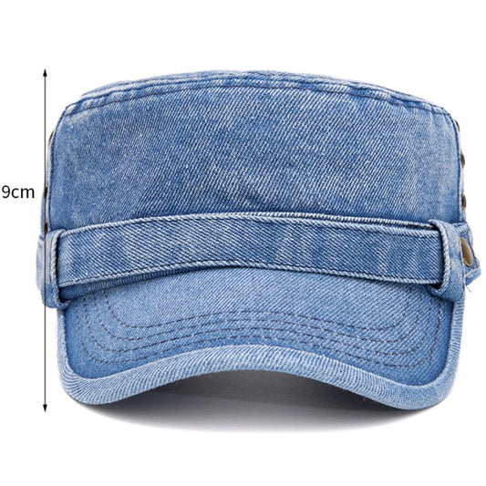 Marylebone Denim Cadet Cap
