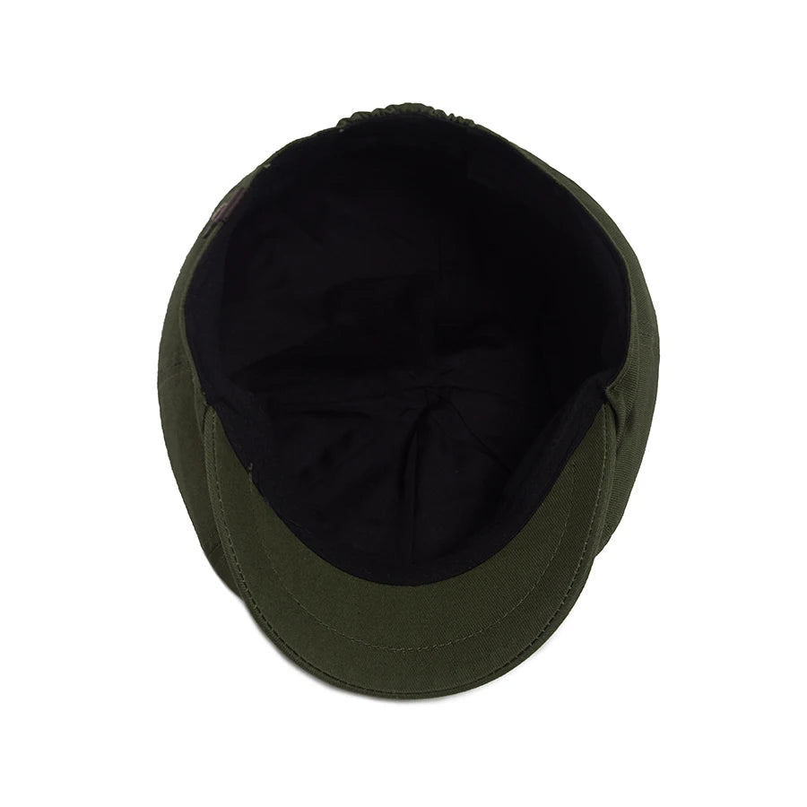 Soft Top Cotton Newsboy Cap | Gentleman's Octagonal Cap | Urban Caps NZ