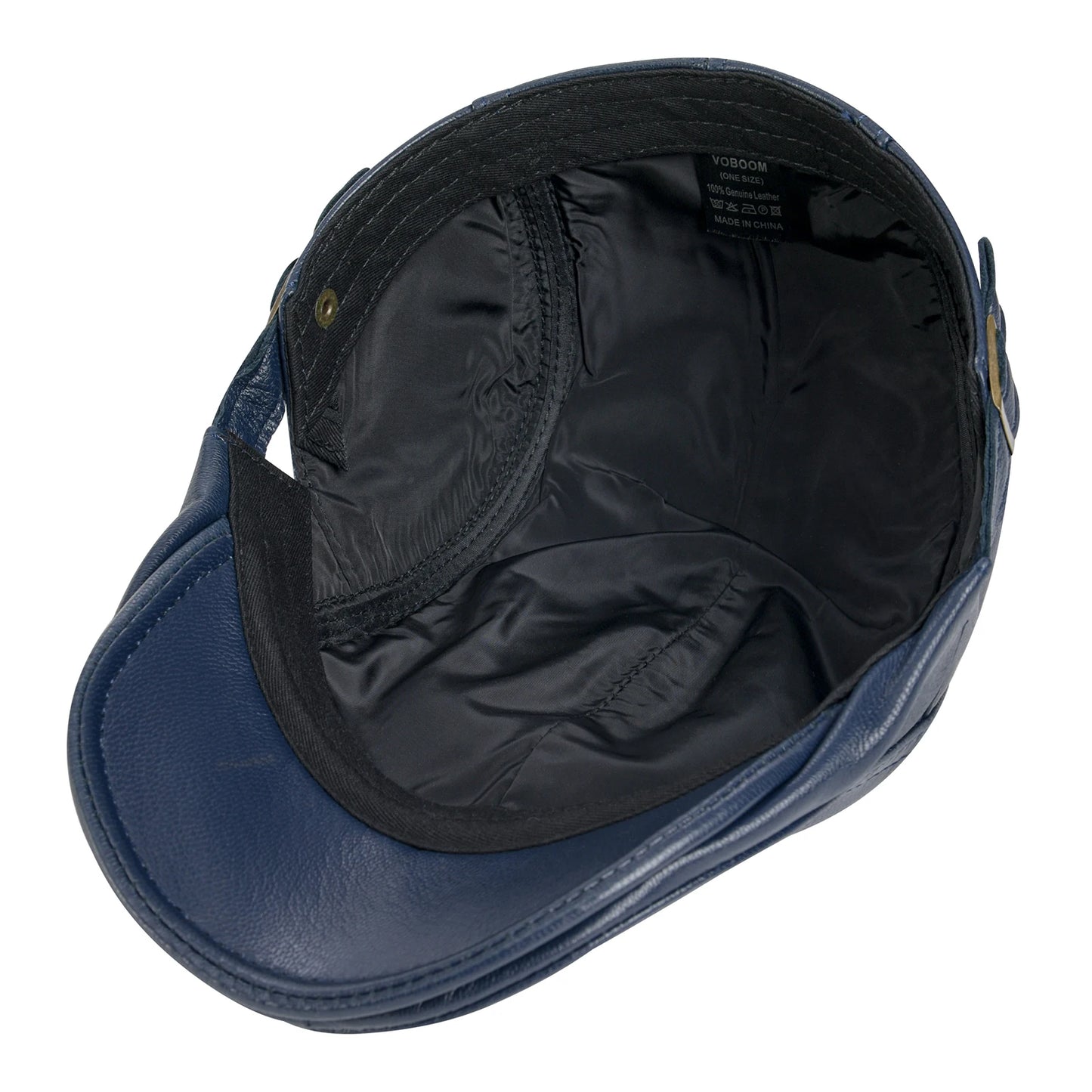 The Burlington | Men's Genuine Lambskin Leather Newsboy Cap | Urban Caps NZ