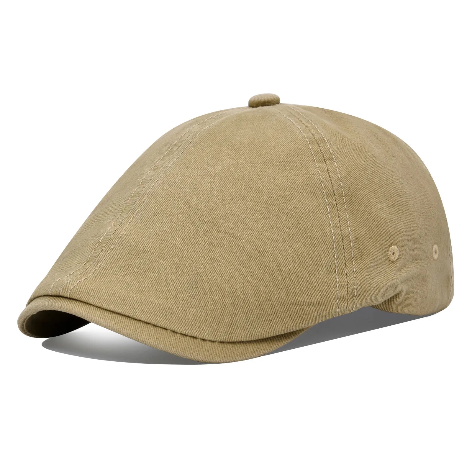 The Thurles | Men's Washed Cotton 6-Panel Button Hunting Cap | Urban Caps NZ