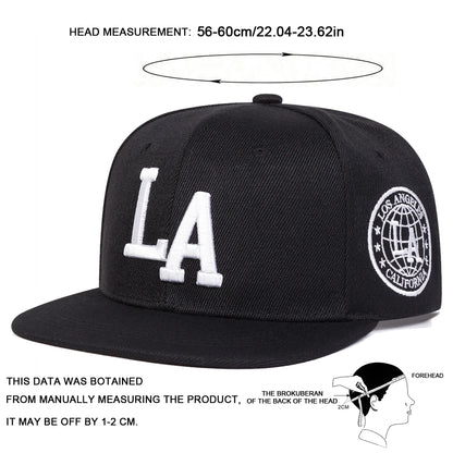 The Portobello | Classic Letter Embroidery Snapback Cap | Urban Caps NZ