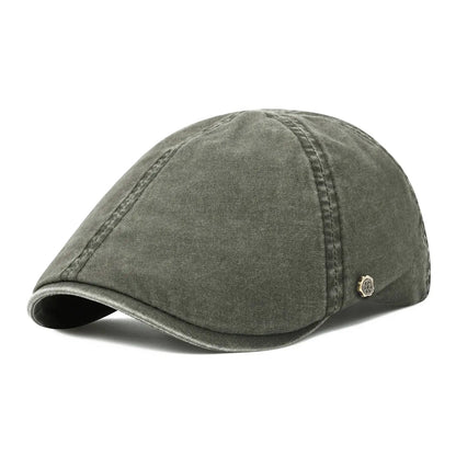 The Clifden | Men's 100% Cotton Gatsby Ivy Flat Cap | Urban Caps NZ
