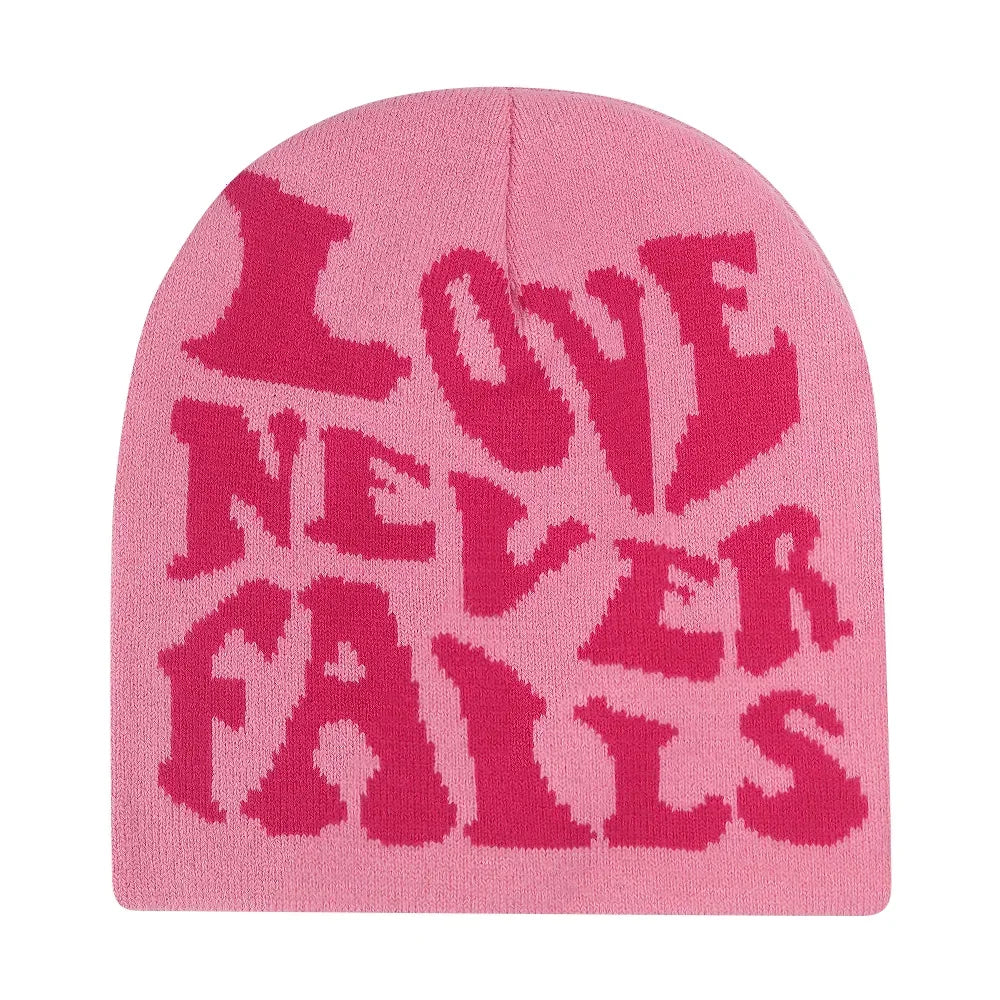 The Skullcap | Y2K Letter Knitted Hip Hop Beanie | Urban Caps NZ