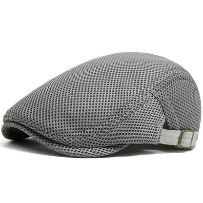 Breathable Mesh Ivy Cap | Country Summer Flat Cap | Urban Caps NZ