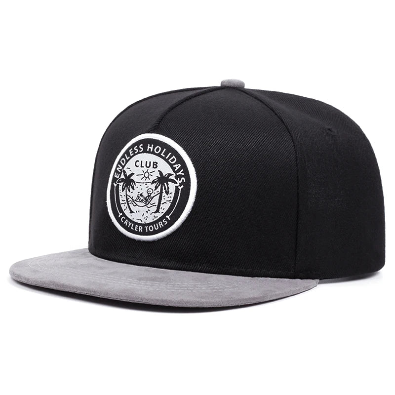 The Tropicana | Coconut Tree Beach Unisex Snapback Cap | Urban Caps NZ