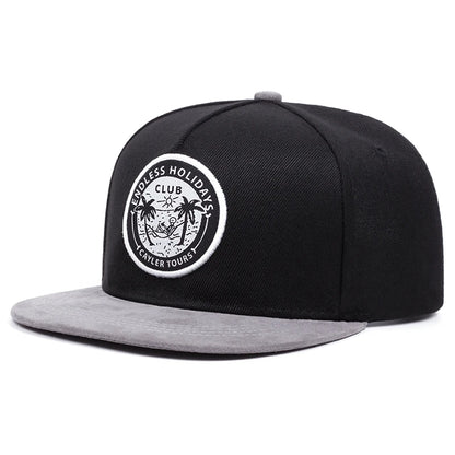 The Tropicana | Coconut Tree Beach Unisex Snapback Cap | Urban Caps NZ