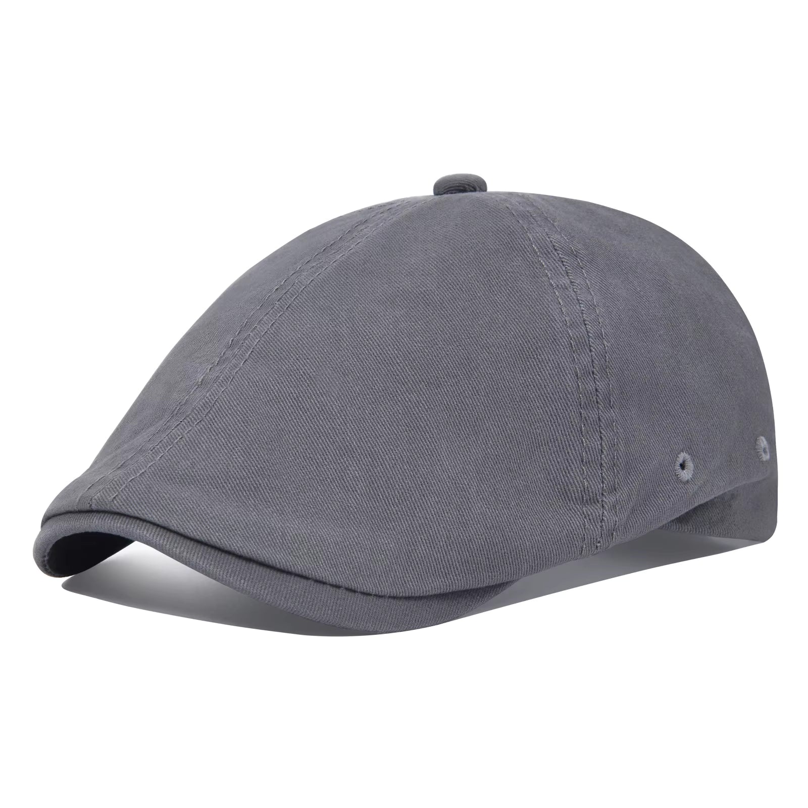 The Thurles | Men's Washed Cotton 6-Panel Button Hunting Cap | Urban Caps NZ