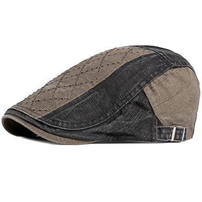 Truro Patchwork Ivy Cap in Coffee