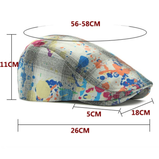 Dalston Graffiti Print Ivy Cap