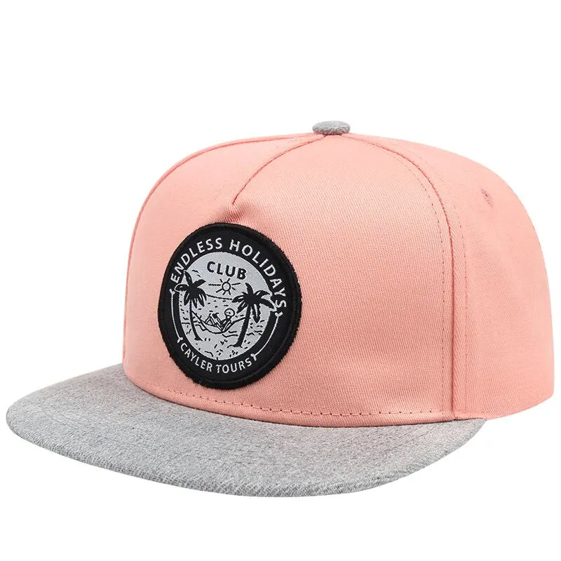 The Tropicana | Coconut Tree Beach Unisex Snapback Cap | Urban Caps NZ