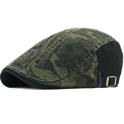 Hereford Print Artist Beret in Black