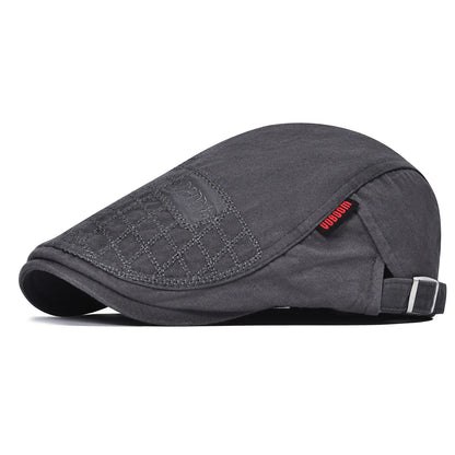 The Sedbergh | Men's Distressed Cotton Retro Baker Boy Cap | Urban Caps NZ