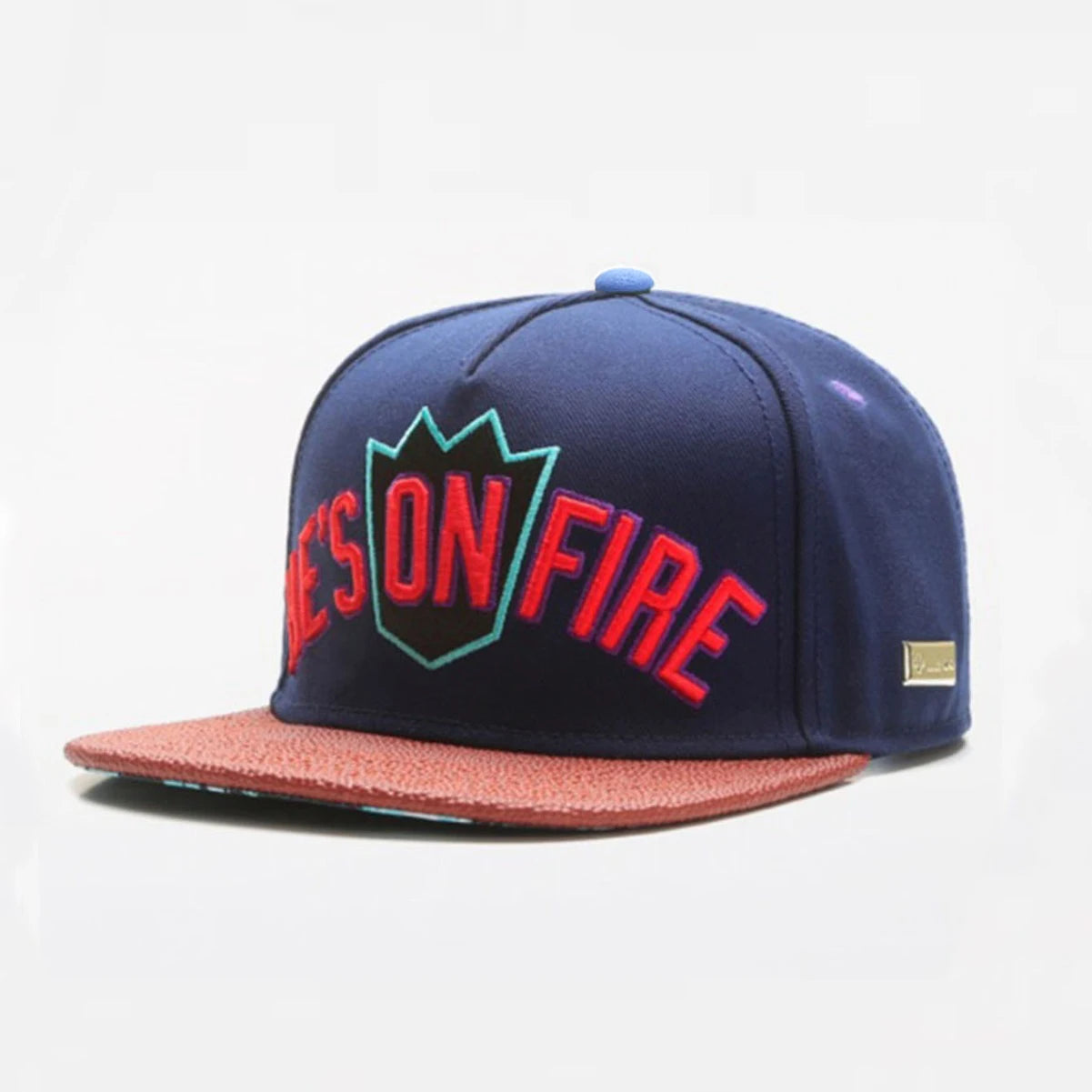 The Notting Hill | Cookie Embroidery Unisex Snapback Cap | Urban Caps NZ