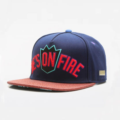 The Notting Hill | Cookie Embroidery Unisex Snapback Cap | Urban Caps NZ