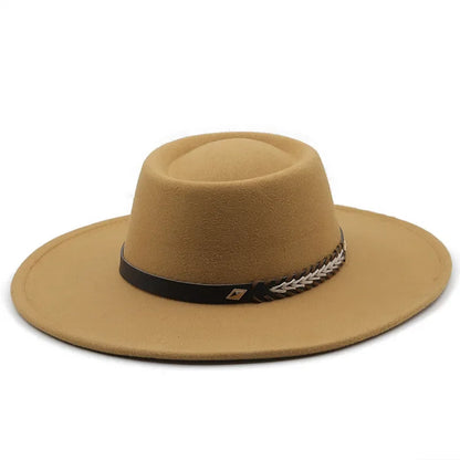 Kingsman Wide-Brim Pork Pie Hat