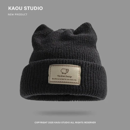 Seoul Cat Ear Knit Beanie