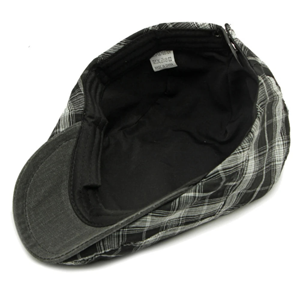 Assisi Plaid Artist Beret