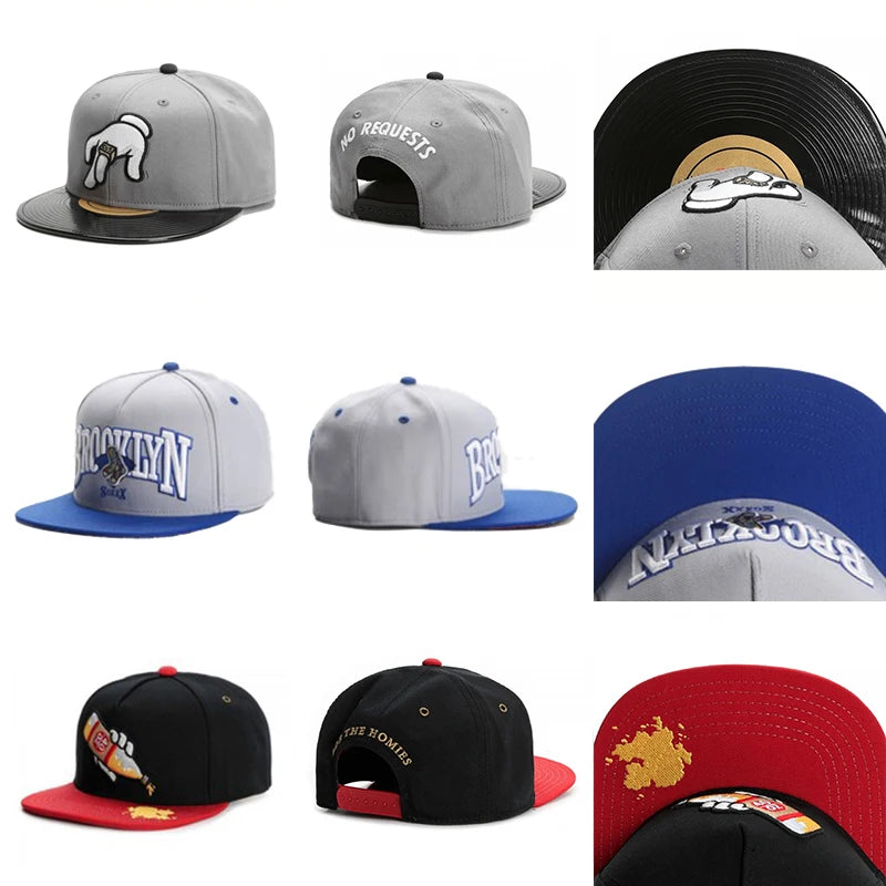 The Notting Hill | Cookie Embroidery Unisex Snapback Cap | Urban Caps NZ