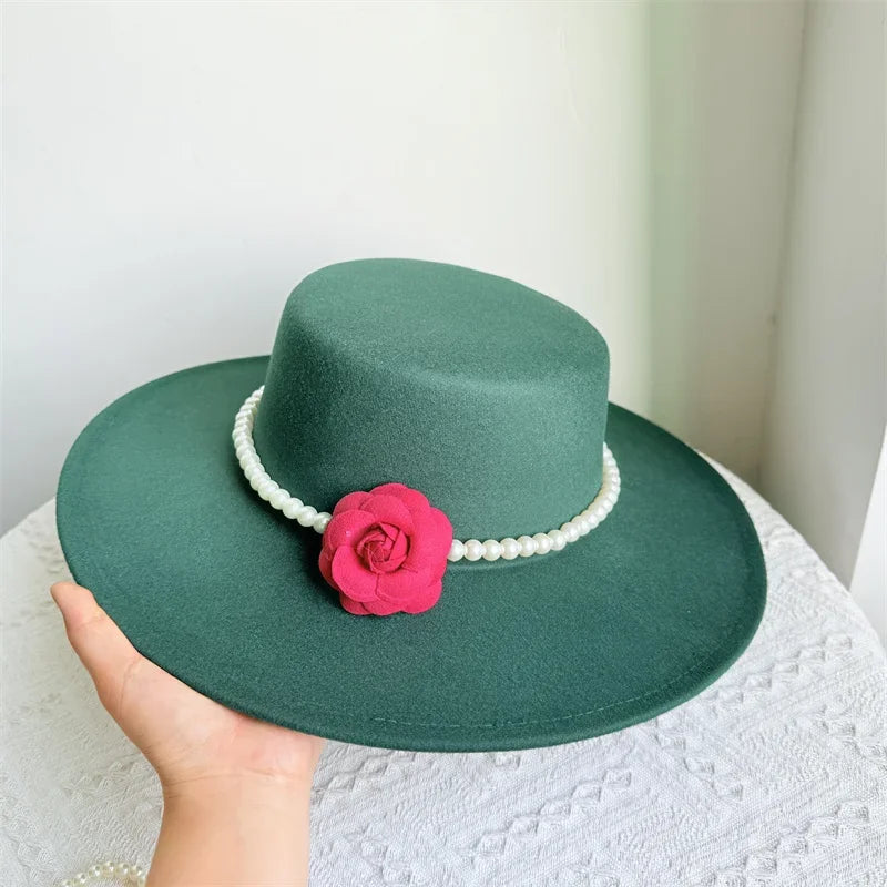 Chantilly Wide-Brim Felt Fedora
