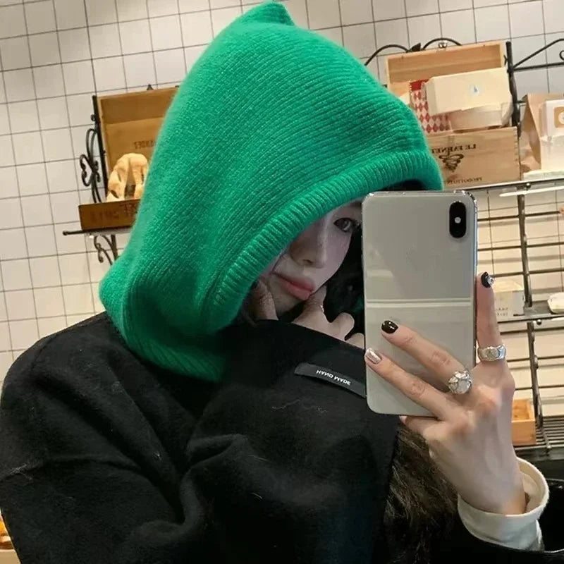 Alpine Knitted Balaclava Hood