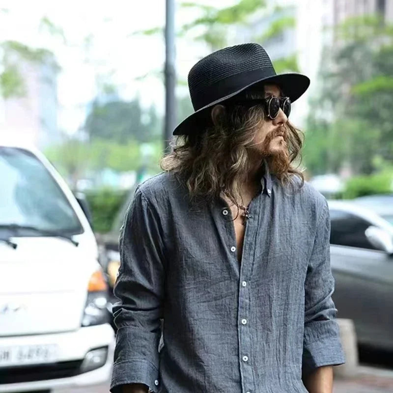Riviera Short-Brim Straw Trilby