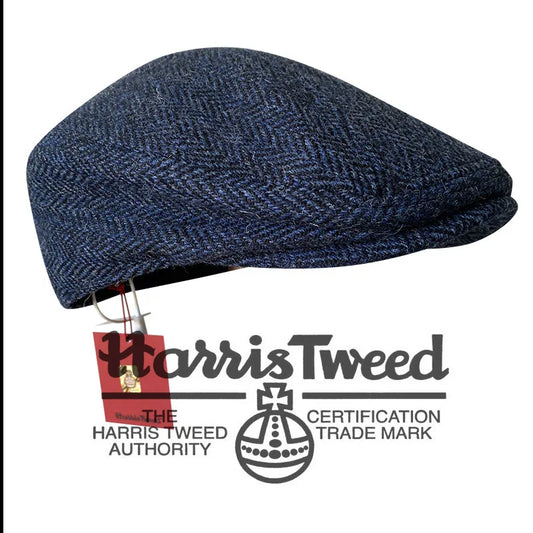 Premium Harris Tweed Newsboy Cap | 100% Pure Wool British Heritage | Urban Caps